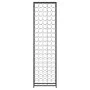 Wine rack for 95 bottles black wrought iron 54x18x200 cm by , Wine racks - Ref: Foro24-358368, Price: 155,73 €, Discount: %