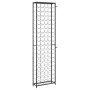 Wine rack for 95 bottles black wrought iron 54x18x200 cm by , Wine racks - Ref: Foro24-358368, Price: 155,73 €, Discount: %