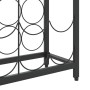 Weinregal für 95 Flaschen, schwarzes Schmiedeeisen, 54 x 18 x 200 cm von , Weinregale - Ref: Foro24-358368, Preis: 133,22 €, ...