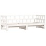 Sofá cama nido madera maciza de pino blanco 90x190 cm