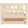 Trundle sofa bed solid pine wood 80x200 cm by , Beds and slatted bases - Ref: Foro24-836207, Price: 154,36 €, Discount: %