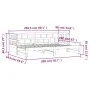 Trundle sofa bed solid pine wood 80x200 cm by , Beds and slatted bases - Ref: Foro24-836207, Price: 154,36 €, Discount: %