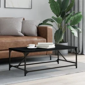 Mesa de centro de madera contrachapada negro 100x50x35 cm de , Mesas de centro - Ref: Foro24-835329, Precio: 38,38 €, Descuen...