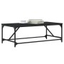 Mesa de centro de madera contrachapada negro 100x50x35 cm de , Mesas de centro - Ref: Foro24-835329, Precio: 38,67 €, Descuen...