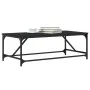Mesa de centro de madera contrachapada negro 100x50x35 cm de , Mesas de centro - Ref: Foro24-835329, Precio: 38,38 €, Descuen...