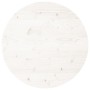 Runde Tischplatte aus massivem weißem Kiefernholz Ø60x3 cm von , Tischplatten - Ref: Foro24-833665, Preis: 43,33 €, Rabatt: %
