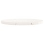 Runde Tischplatte aus massivem weißem Kiefernholz Ø60x3 cm von , Tischplatten - Ref: Foro24-833665, Preis: 43,33 €, Rabatt: %