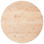 Round solid pine wood table top Ø70x3 cm by , Table tops - Ref: Foro24-833667, Price: 66,47 €, Discount: %