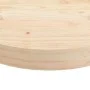 Round solid pine wood table top Ø70x3 cm by , Table tops - Ref: Foro24-833667, Price: 63,92 €, Discount: %