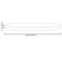 Runde Tischplatte aus massivem Kiefernholz Ø70x3 cm von , Tischplatten - Ref: Foro24-833667, Preis: 66,47 €, Rabatt: %