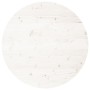 Runde Tischplatte aus massivem weißem Kiefernholz Ø80x3 cm von , Tischplatten - Ref: Foro24-833671, Preis: 88,54 €, Rabatt: %