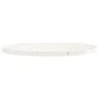 Round table top solid white pine wood Ø80x3 cm by , Table tops - Ref: Foro24-833671, Price: 87,27 €, Discount: %