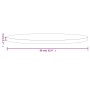 Runde Tischplatte aus massivem Kiefernholz Ø90x3 cm von , Tischplatten - Ref: Foro24-833673, Preis: 108,83 €, Rabatt: %