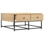Mesa de centro madera de ingeniería roble Sonoma 80x80x40 cm de , Mesas de centro - Ref: Foro24-835355, Precio: 50,69 €, Desc...