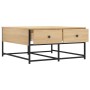 Sonoma oak engineered wood coffee table 80x80x40 cm by , Coffee table - Ref: Foro24-835355, Price: 51,20 €, Discount: %