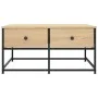 Mesa de centro madera de ingeniería roble Sonoma 80x80x40 cm de , Mesas de centro - Ref: Foro24-835355, Precio: 50,69 €, Desc...