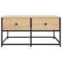 Sonoma oak engineered wood coffee table 80x80x40 cm by , Coffee table - Ref: Foro24-835355, Price: 51,20 €, Discount: %