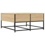 Mesa de centro madera de ingeniería roble Sonoma 80x80x40 cm de , Mesas de centro - Ref: Foro24-835355, Precio: 50,69 €, Desc...