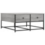 Sonoma gray engineered wood coffee table 80x80x40 cm by , Coffee table - Ref: Foro24-835357, Price: 52,84 €, Discount: %
