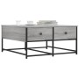 Sonoma gray engineered wood coffee table 80x80x40 cm by , Coffee table - Ref: Foro24-835357, Price: 52,84 €, Discount: %