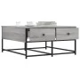 Sonoma gray engineered wood coffee table 80x80x40 cm by , Coffee table - Ref: Foro24-835357, Price: 52,33 €, Discount: %