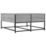 Sonoma gray engineered wood coffee table 80x80x40 cm by , Coffee table - Ref: Foro24-835357, Price: 52,33 €, Discount: %