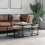 Sonoma-Couchtisch aus grauem Holzwerkstoff, 102 x 60 x 45 cm von , Couchtisch - Ref: Foro24-835317, Preis: 50,94 €, Rabatt: %