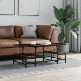 Couchtisch aus geräuchertem Eichensperrholz, 100 x 50,5 x 40 cm von , Couchtisch - Ref: Foro24-835376, Preis: 36,46 €, Rabatt: %