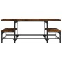 Mesa de centro madera contrachapada roble ahumado 100x50,5x40cm de , Mesas de centro - Ref: Foro24-835376, Precio: 36,92 €, D...