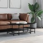 Mesa de centro madera contrachapada negro 100x50,5x40 cm de , Mesas de centro - Ref: Foro24-835374, Precio: 38,12 €, Descuent...