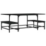 Mesa de centro madera contrachapada negro 100x50,5x40 cm de , Mesas de centro - Ref: Foro24-835374, Precio: 38,12 €, Descuent...