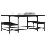 Couchtisch aus schwarzem Sperrholz, 100 x 50,5 x 40 cm von , Couchtisch - Ref: Foro24-835374, Preis: 37,55 €, Rabatt: %