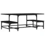 Couchtisch aus schwarzem Sperrholz, 100 x 50,5 x 40 cm von , Couchtisch - Ref: Foro24-835374, Preis: 37,55 €, Rabatt: %