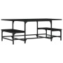 Mesa de centro madera contrachapada negro 100x50,5x40 cm de , Mesas de centro - Ref: Foro24-835374, Precio: 38,12 €, Descuent...