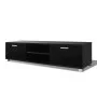 Hochglanzschwarzer TV-Schrank 140x40,5x35 cm von vidaXL, TV-Möbel - Ref: Foro24-243044, Preis: 119,92 €, Rabatt: %