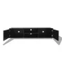 Hochglanzschwarzer TV-Schrank 140x40,5x35 cm von vidaXL, TV-Möbel - Ref: Foro24-243044, Preis: 119,92 €, Rabatt: %