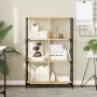 Estantería de madera ingeniería roble Sonoma 78,5x33x117,5 cm de , Librerías y estanterías - Ref: Foro24-835250, Precio: 63,6...