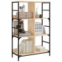 Estantería de madera ingeniería roble Sonoma 78,5x33x117,5 cm de , Librerías y estanterías - Ref: Foro24-835250, Precio: 64,34 €