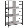 Regal aus technischem Holz in Sonoma-Grau, 78,5 x 33 x 117,5 cm von , Bücherregale und Regale - Ref: Foro24-835252, Preis: 66...