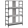 Regal aus technischem Holz in Sonoma-Grau, 78,5 x 33 x 117,5 cm von , Bücherregale und Regale - Ref: Foro24-835252, Preis: 66...
