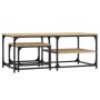 Stapelbare Couchtische 2 Stück aus Holzwerkstoff Sonoma-Eiche von , Couchtisch - Ref: Foro24-835395, Preis: 55,89 €, Rabatt: %