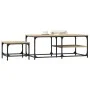 Stackable coffee tables 2 pieces engineered wood Sonoma oak by , Coffee table - Ref: Foro24-835395, Price: 55,35 €, Discount: %