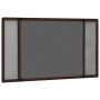Extendable mosquito net for windows brown (75-143)x50 cm by , Mosquito nets for windows - Ref: Foro24-149039, Price: 24,33 €,...