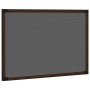 Extendable mosquito net for windows brown (75-143)x50 cm by , Mosquito nets for windows - Ref: Foro24-149039, Price: 24,33 €,...