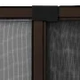 Extendable mosquito net for windows brown (75-143)x50 cm by , Mosquito nets for windows - Ref: Foro24-149039, Price: 22,05 €,...
