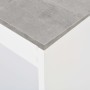 Hoher Küchentisch mit weißem Regal 110x50x103 cm von , Küchen- und Esstische - Ref: Foro24-280214, Preis: 104,94 €, Rabatt: %