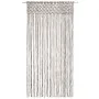 Taupe gray cotton macrame curtain 140x240 cm by , Curtains and curtains - Ref: Foro24-323979, Price: 44,01 €, Discount: %