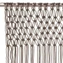 Taupe gray cotton macrame curtain 140x240 cm by , Curtains and curtains - Ref: Foro24-323979, Price: 44,01 €, Discount: %