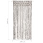 Taupe gray cotton macrame curtain 140x240 cm by , Curtains and curtains - Ref: Foro24-323979, Price: 44,82 €, Discount: %