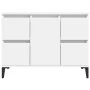 Waschbeckenschrank aus weißem Sperrholz, 80 x 33 x 60 cm von , Badezimmerwaschtische - Ref: Foro24-821276, Preis: 84,87 €, Ra...